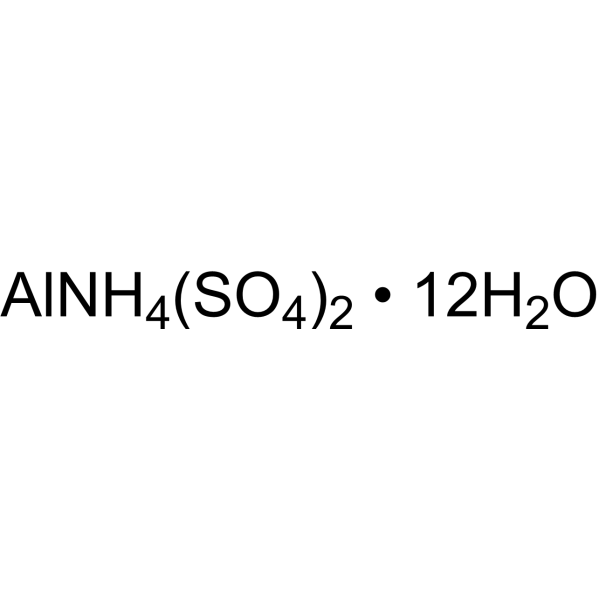 Ammonium aluminum sulfate dodecahydrate 7784-26-1